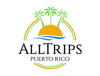 AllTrips Puerto Rico logo design by jetzu