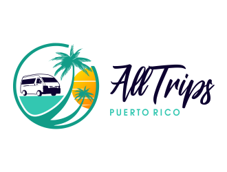 AllTrips Puerto Rico logo design by JessicaLopes