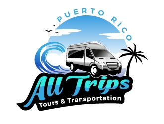 AllTrips Puerto Rico logo design by MUSANG