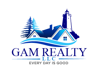 GAM REALTY, LLC logo design by THOR_
