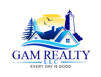 GAM REALTY, LLC logo design by THOR_
