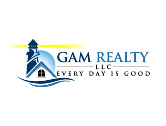 GAM REALTY, LLC logo design by J0s3Ph