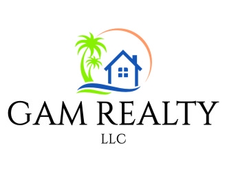 GAM REALTY, LLC logo design by jetzu