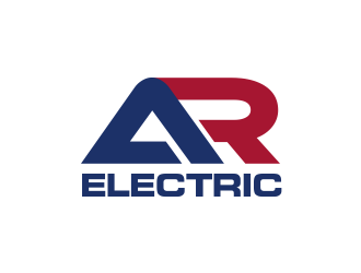 A R Electric logo design by kopipanas