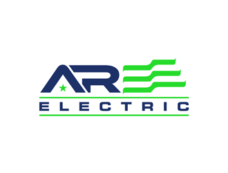 A R Electric logo design by ndaru