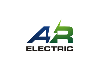 A R Electric logo design by R-art