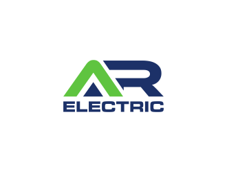A R Electric logo design by haidar