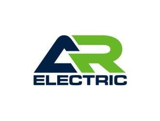 A R Electric logo design by agil