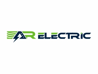 A R Electric logo design by langitBiru