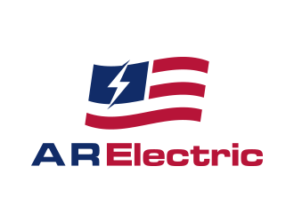 A R Electric logo design by lexipej