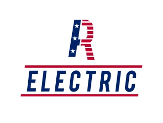 A R Electric logo design by Lovoos