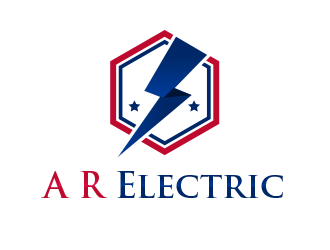 A R Electric logo design by BeDesign