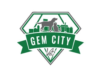 Gem City Vet logo design by J0s3Ph