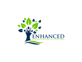 Enhanced Integrative Health & Wellness logo design by ammad