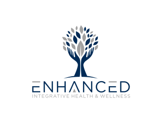 Enhanced Integrative Health & Wellness logo design by ammad