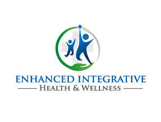 Enhanced Integrative Health & Wellness logo design by bluespix