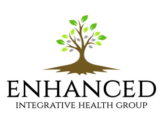 Enhanced Integrative Health & Wellness logo design by jetzu