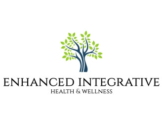 Enhanced Integrative Health & Wellness logo design by jetzu