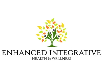 Enhanced Integrative Health & Wellness logo design by jetzu