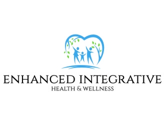 Enhanced Integrative Health & Wellness logo design by jetzu