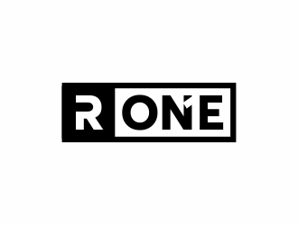 R1, Rone, the letter R   1 in digit or text form, prefer to have it one logo design by Ibrahim