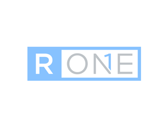 R1, Rone, the letter R   1 in digit or text form, prefer to have it one logo design by ndaru