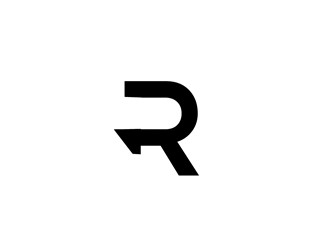 R1, Rone, the letter R   1 in digit or text form, prefer to have it one logo design by bougalla005