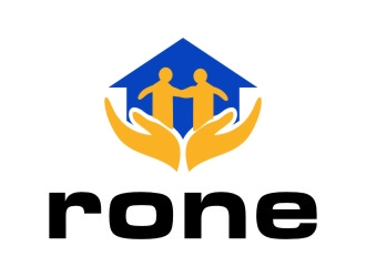 R1, Rone, the letter R   1 in digit or text form, prefer to have it one logo design by jetzu