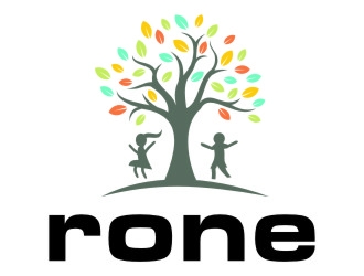 R1, Rone, the letter R   1 in digit or text form, prefer to have it one logo design by jetzu