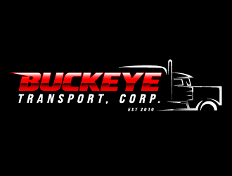Buckeye Transport, Corp logo design by PRN123
