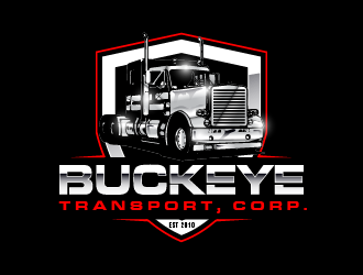 Buckeye Transport, Corp logo design by PRN123