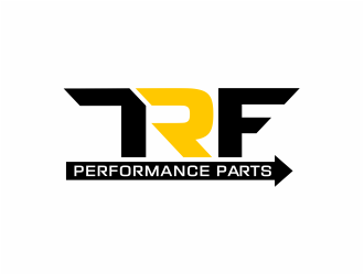 TRF Performance Parts logo design by mutafailan