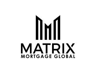 Matrix mortgage global  logo design by MarkindDesign