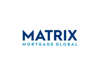 Matrix mortgage global  logo design by excelentlogo