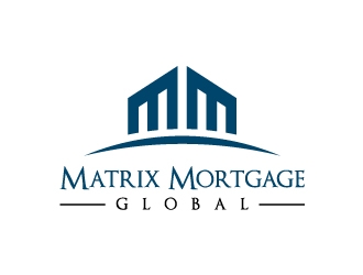 Matrix mortgage global  logo design by fillintheblack