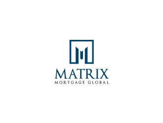 Matrix mortgage global  logo design by fillintheblack