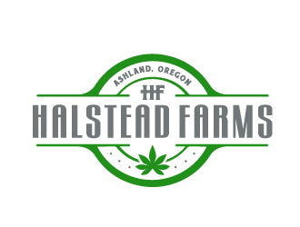 Halstead Farms logo design by Ultimatum