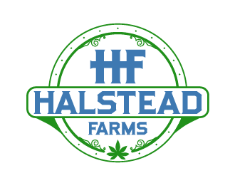 Halstead Farms logo design by Ultimatum