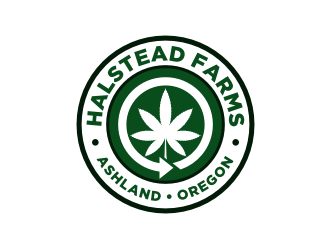 Halstead Farms logo design by GemahRipah
