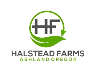 Halstead Farms logo design by b3no