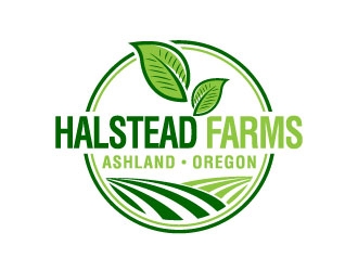 Halstead Farms logo design by J0s3Ph