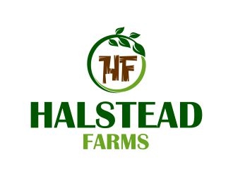 Halstead Farms logo design by rizuki