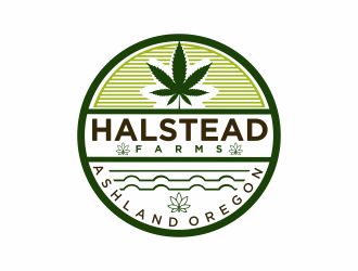 Halstead Farms logo design by Mahrein