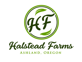 Halstead Farms logo design by BeDesign