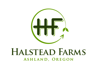 Halstead Farms logo design by BeDesign