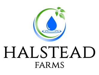 Halstead Farms logo design by jetzu