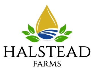 Halstead Farms logo design by jetzu