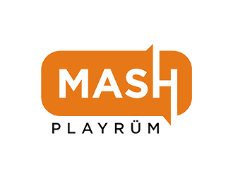 MASH Playrüm  logo design by EkoBooM