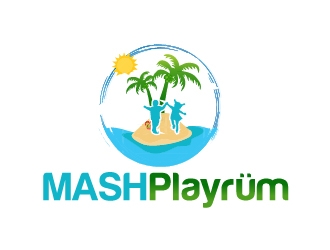 MASH Playrüm  logo design by shravya