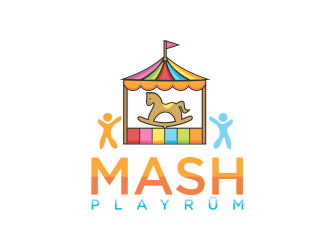 MASH Playrüm  logo design by ammad